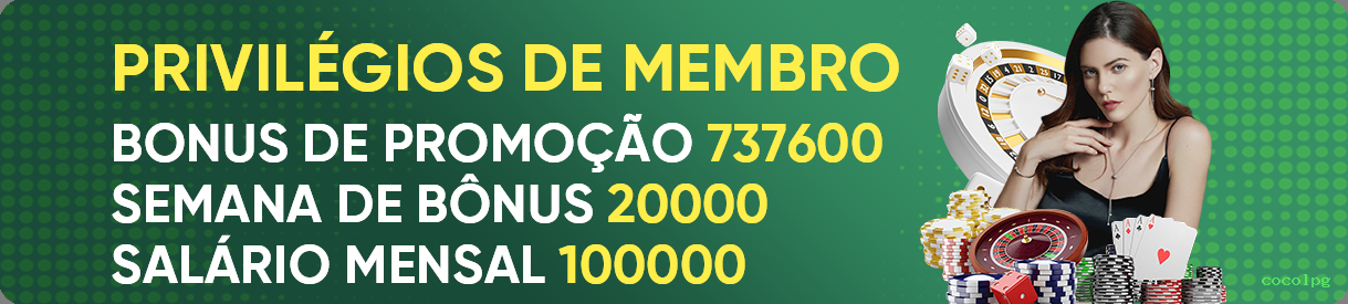 Bônus boas-vindas cocolpg R$100